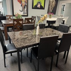 Brand New Dining Table With 6 Chairs