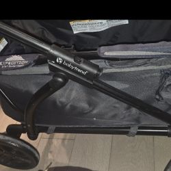 Baby Trend Expedition 2-In-1 Stroller Wagon, Smokey Navy