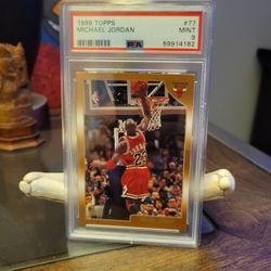 1998 Topps Michael Jordan #77 PSA 9 Card