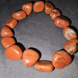 Red Jasper Nugget Bracelet 