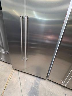 48" KITCHENAID BUILT IN STAINLESS STEEL REFRIGERATOR