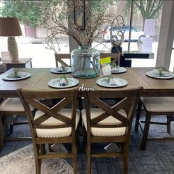 Height Dining Table Set###Only $39 Down Payment with Financing 💥 No Needed Credit Check