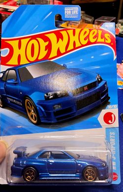 Hot Wheels Nissan Skyline GT-R R34 J-Imports