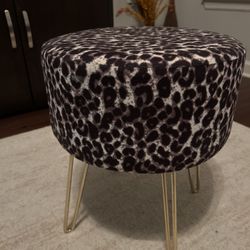 Animal Print Stool 