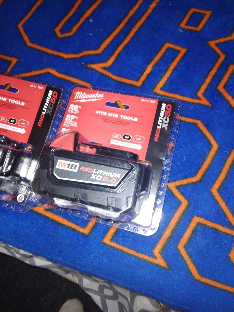 Milwaukee Battery. 5.0.