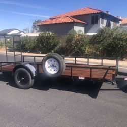 6.5 X 14 Ramp Gate Utility Trailer