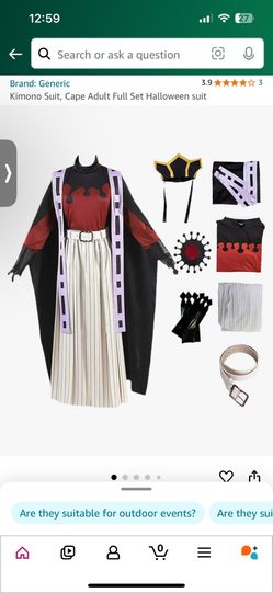 Douma Cosplay Costume (L)