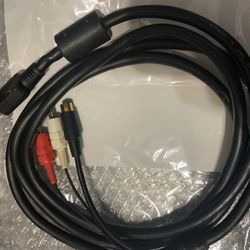 Official Sega Dreamcast S-Video Cable-Stereo Audio HKT-8000-Japanese Import