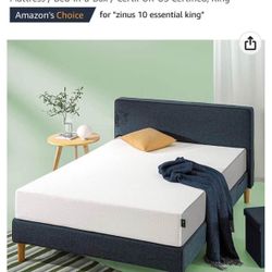 ZINUS 10 Inch Cooling Essential Foam Mattress / Affordable Mattress / Bed-in-a-Box / CertiPUR-US