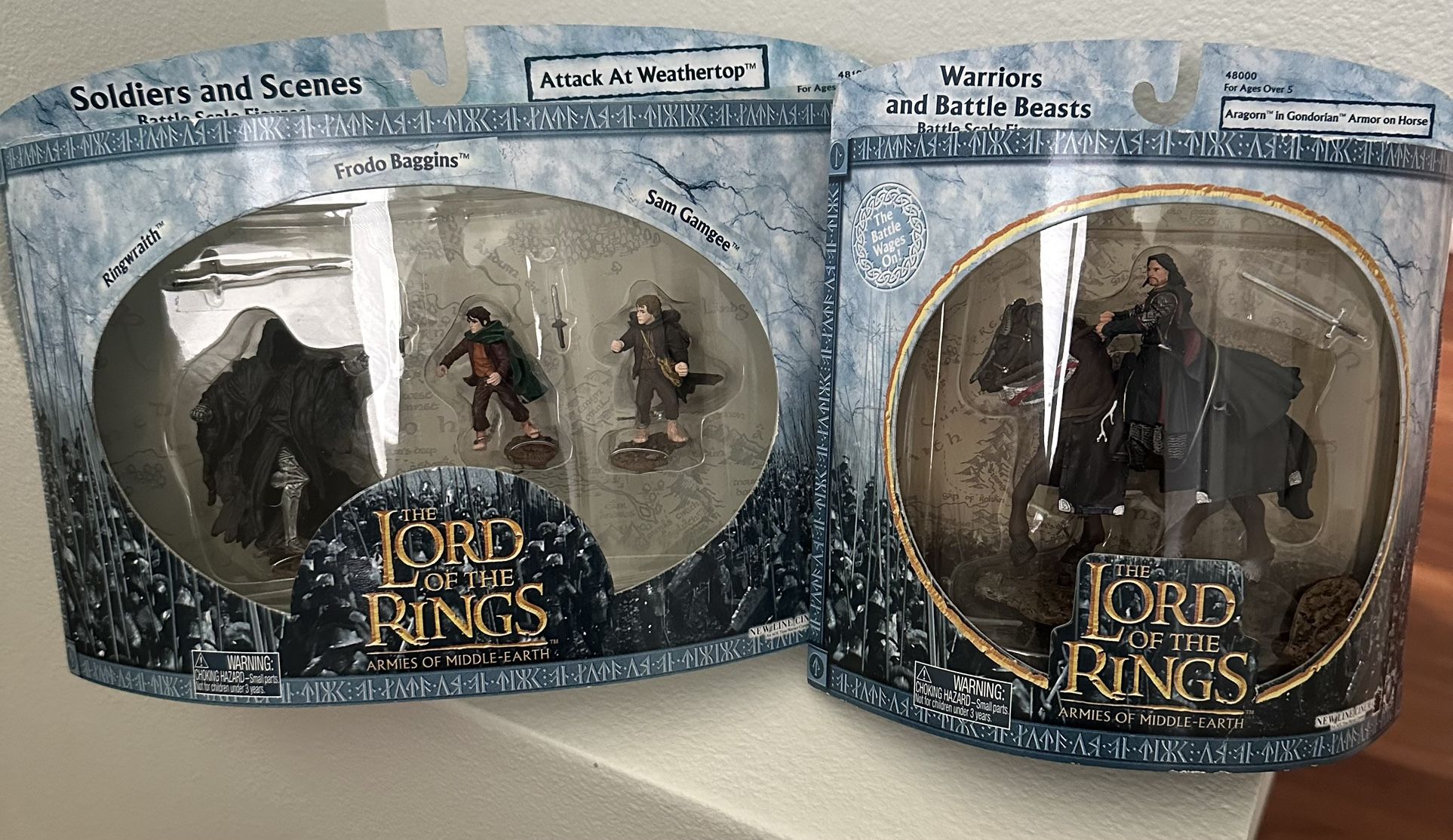 Lord Of The Rings Figures Brand New In Package