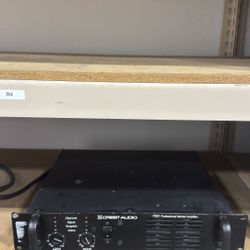 Crest Audio Professional Monitor Amplifies Model 7301