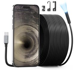 Camera Dual Lens Endoscope With Light