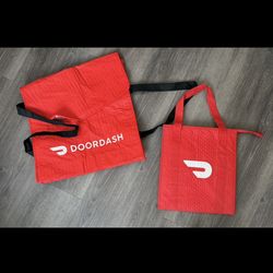 DoorDash Insulated Delivery Bags (Set of 2)