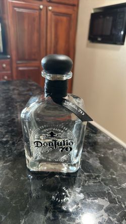 15 - Don Julio 70 Empty Tequila Bottles