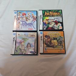 Nintendo DS Games Lot Of 4