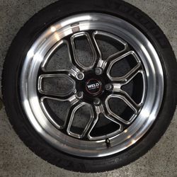 Set Of 4 Weld Wheels 