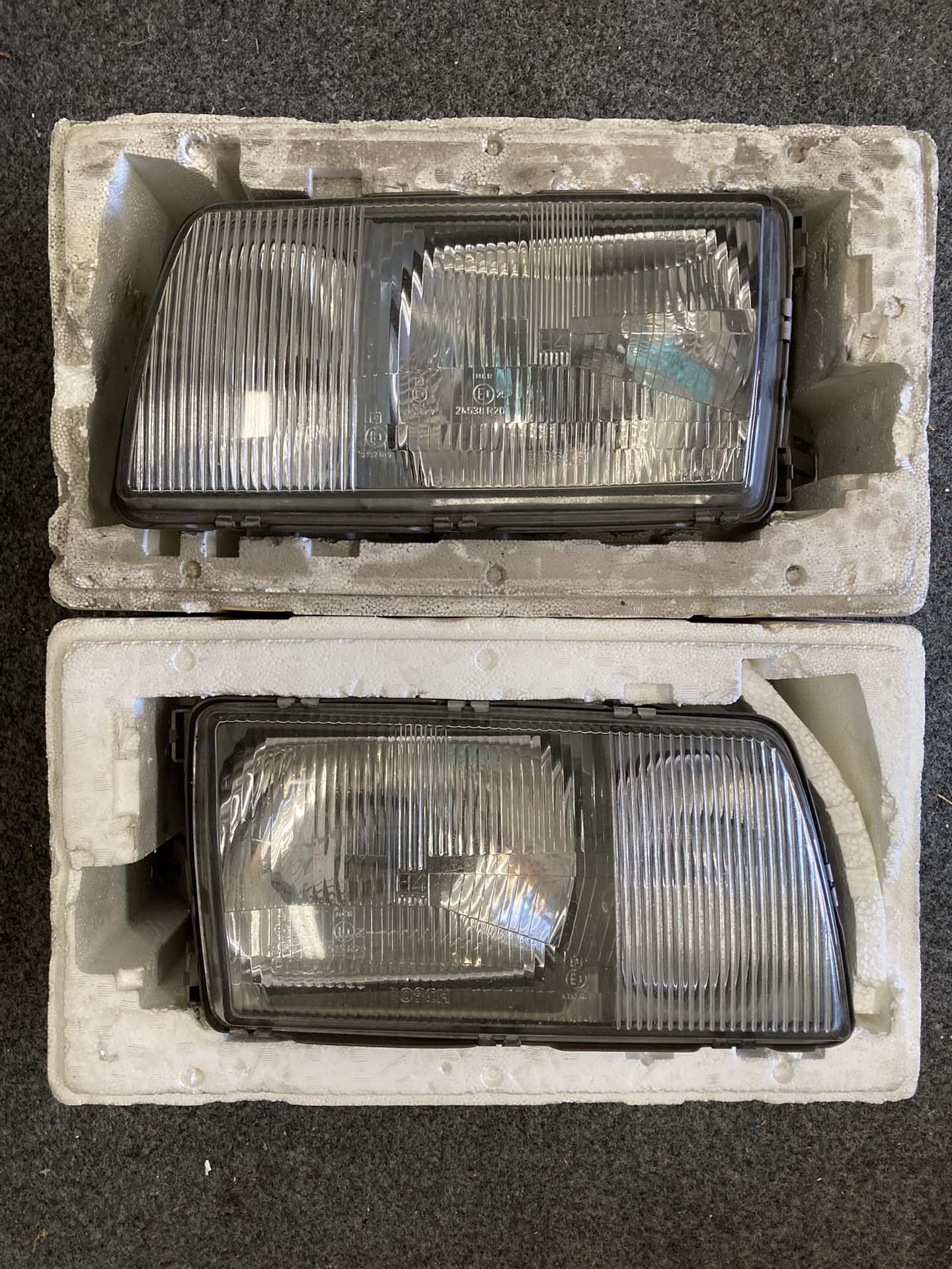 Genuine Mercedes Bosch W126 Euro Headlights