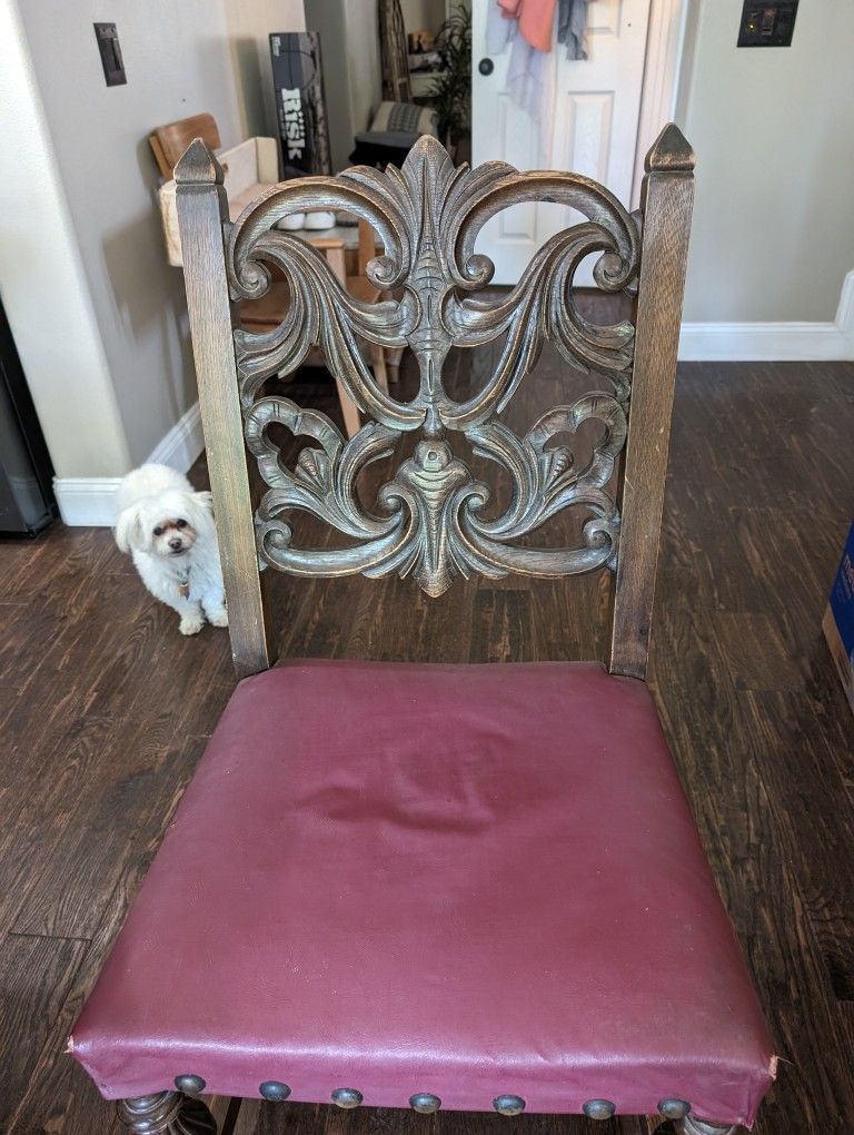 6 Antique Chairs