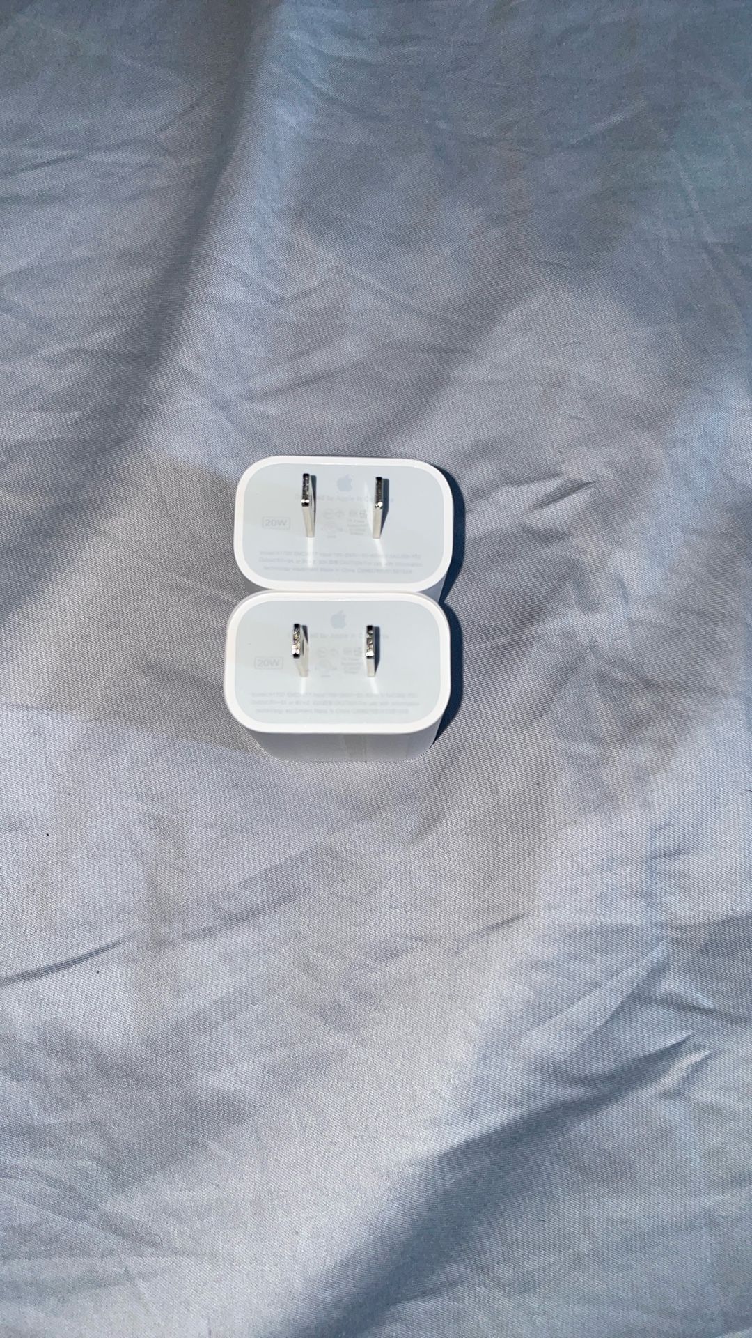 2x 20w Apple iPhone Wall Charger Adapter