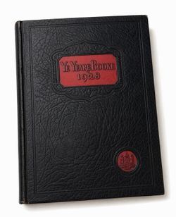 Vintage yearbook