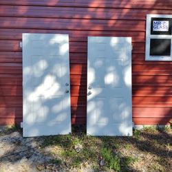 Used Impact Outside Doors