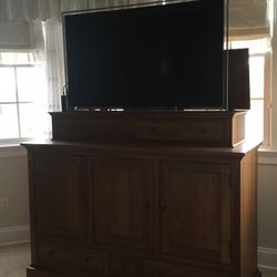 Ethan Allen Tv Cabinet And Tv