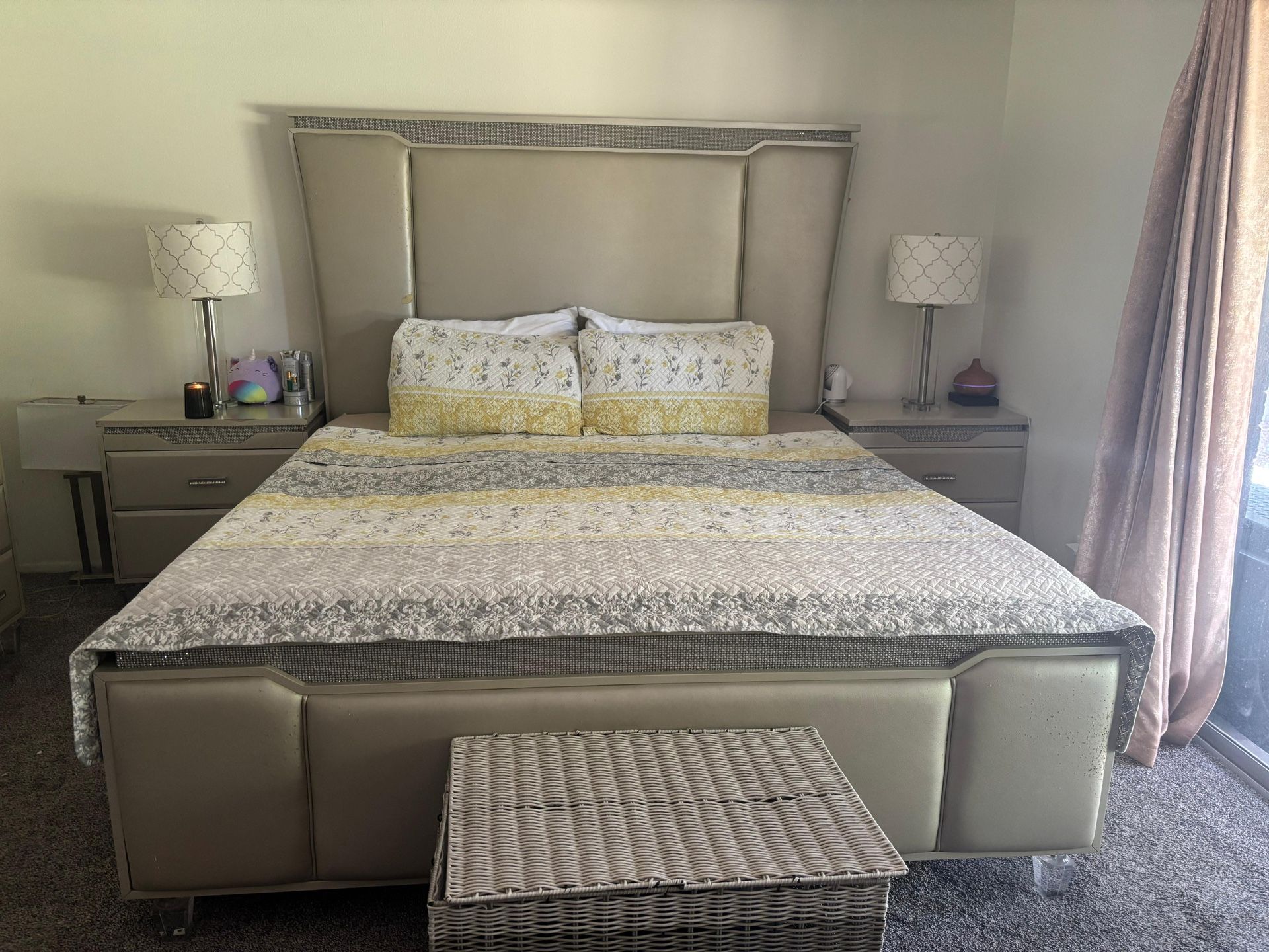 New Bed Mirror And Little Desk 