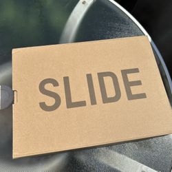 NEW Black Yeezy Slides Size 9 