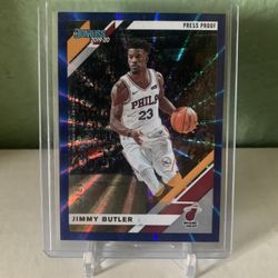 Jimmy Butler Press Proof Blue Lazer 17/49 🔥 Donruss Basketball 2019-2020 Panini NBA 🏀