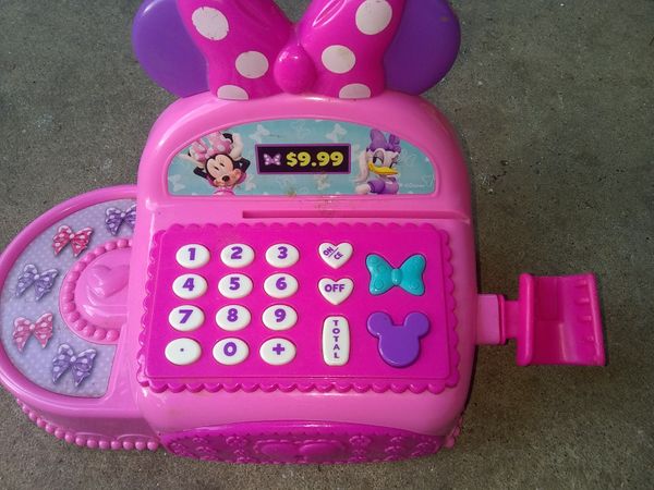 minnie mouse register toy