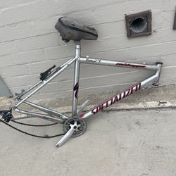 Specialized Rockhopper Frame 21” With V Brakes 3 Piece Specialized Crank, And Seat Post Shimano Derailleur 