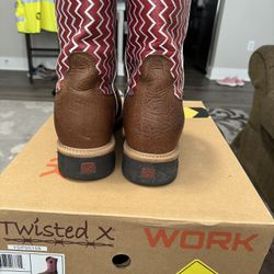 Twisted X Steal Toe Boots.  14 EE 