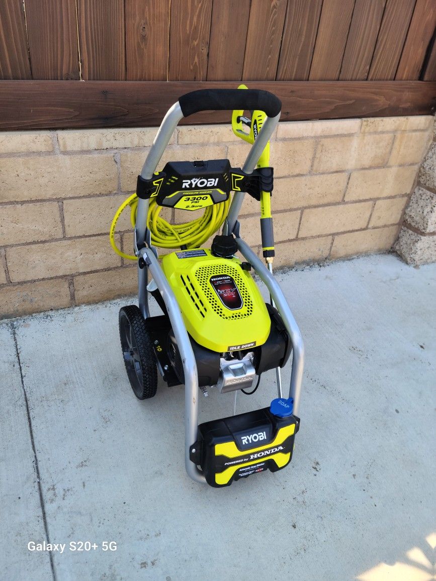 Ryobi 3300psi Gas Pressure Washer 