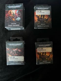 Warhammer 40,000 Datacards Bundle x4