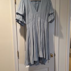 1 State Dress Blue Size Small