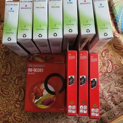 Printer Inks Brother Mfc 490w_ LX61BK black And Color