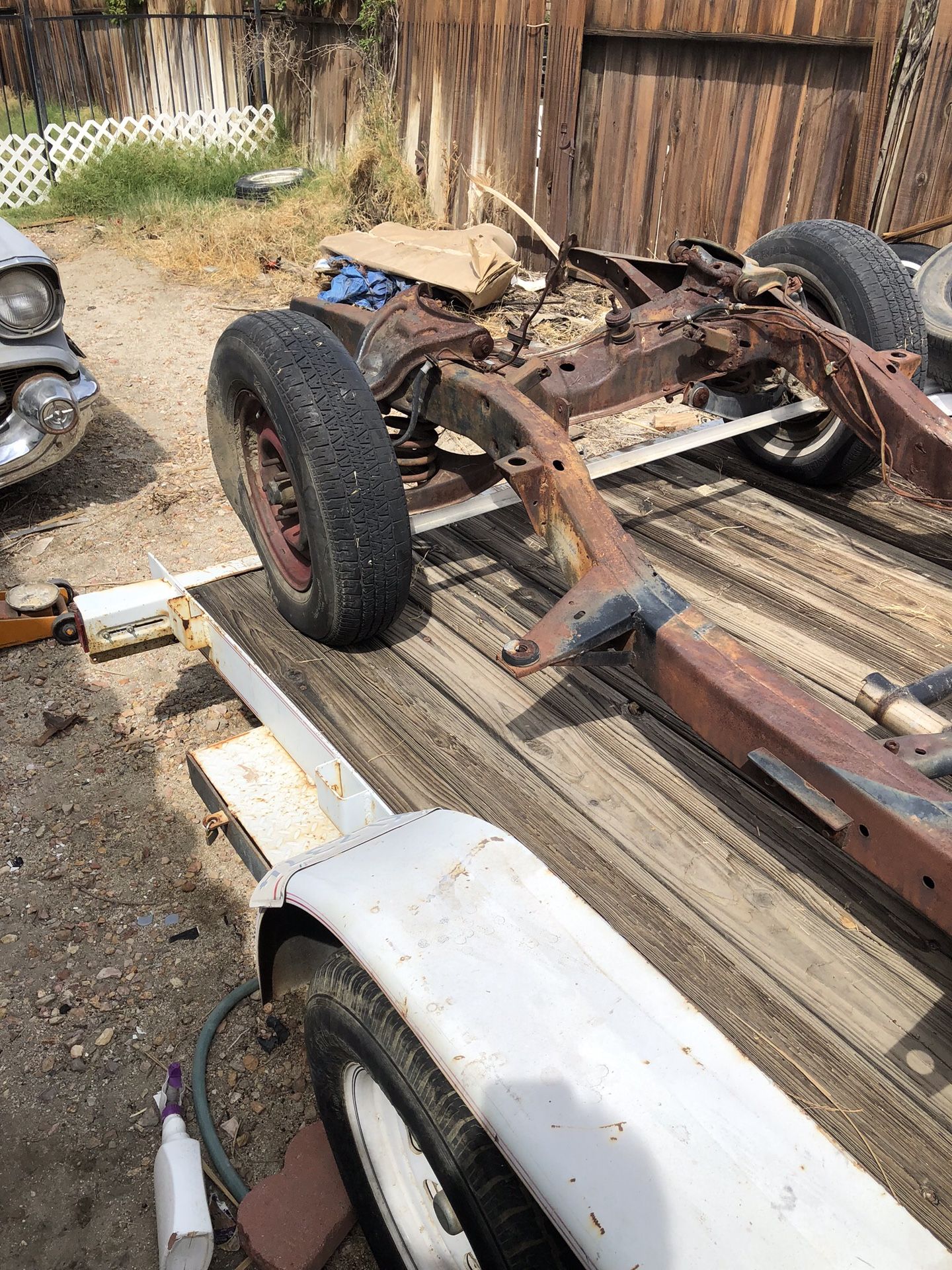 1955 1956 1957 chevy frame chassis 55 56 57