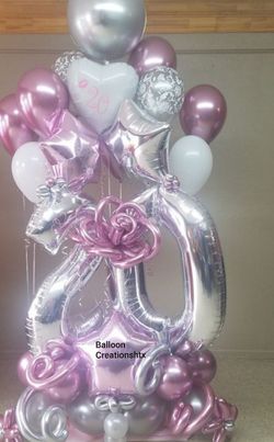 Jumbo balloon bouquets / walls