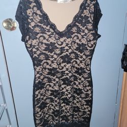 Large Ladies Lined Formal Dress