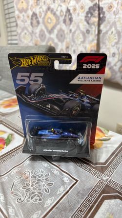 Hot Wheels Premium F1 2025 Atlassian Williams Racing #55