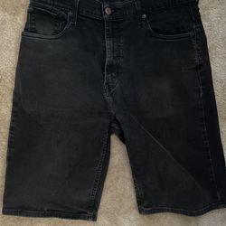 Levi’s Black jorts Men’s