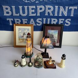🌊✨ Lighthouse Decor Collection – Lamps, Figurines & Artwork! ✨🌊