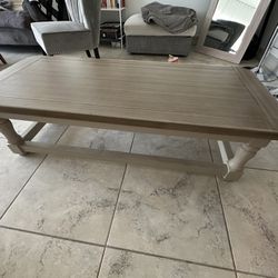 Coffee Table And Side End Table With Drawer 