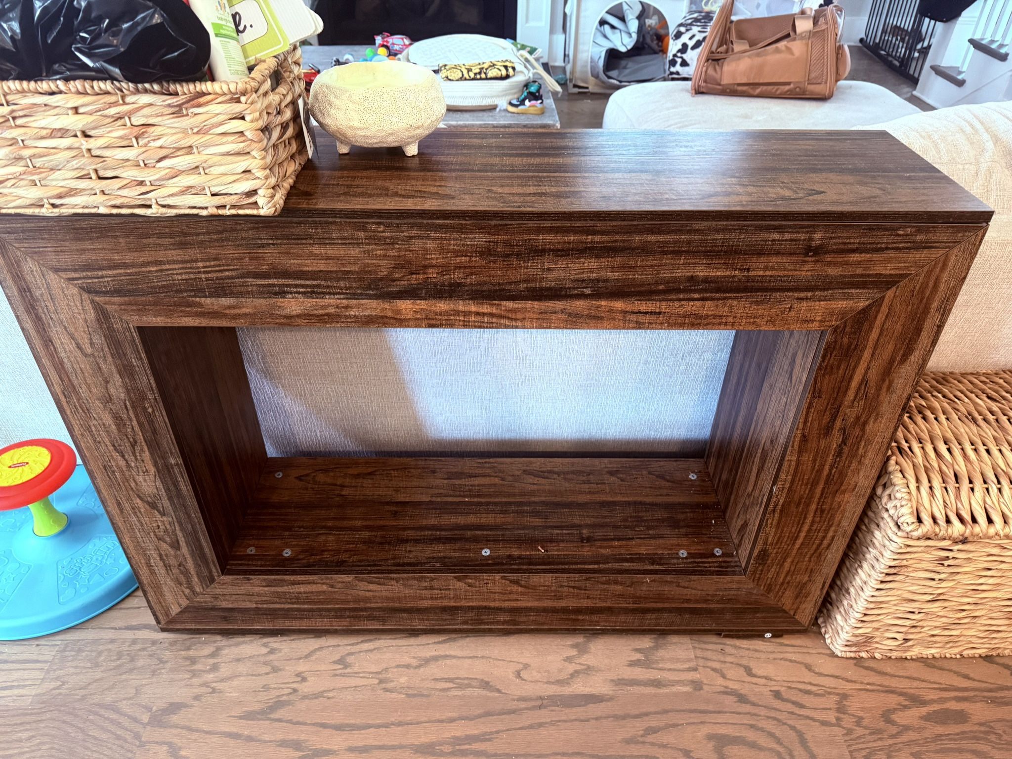 MOVING SALE!!! Console Sofa Table Wood Like New