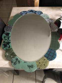 Ireland oval mirror