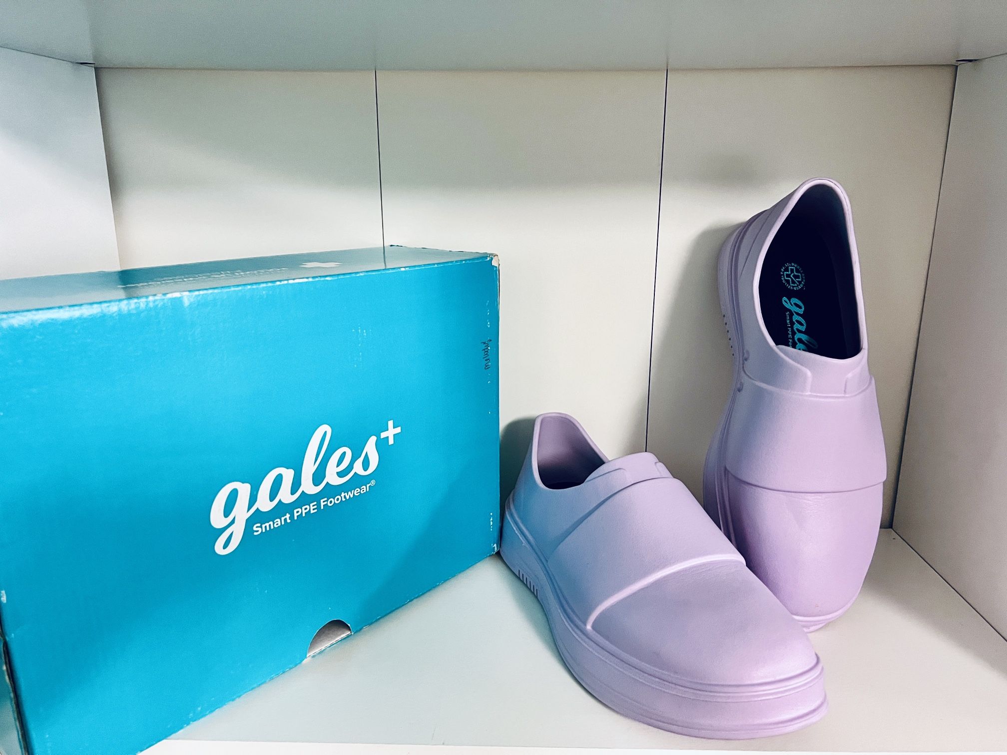 Gales Frontline Work Shoe Lavender W8/M6