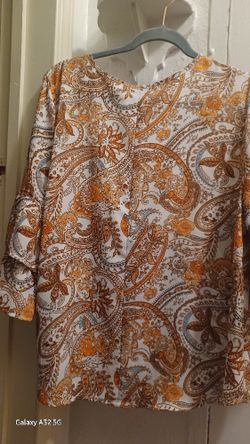 New*size Large, Womens Boho Type Blouse