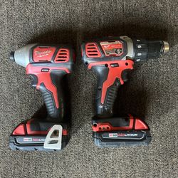 Milwaukee Impact Drill And Hammer Drill 