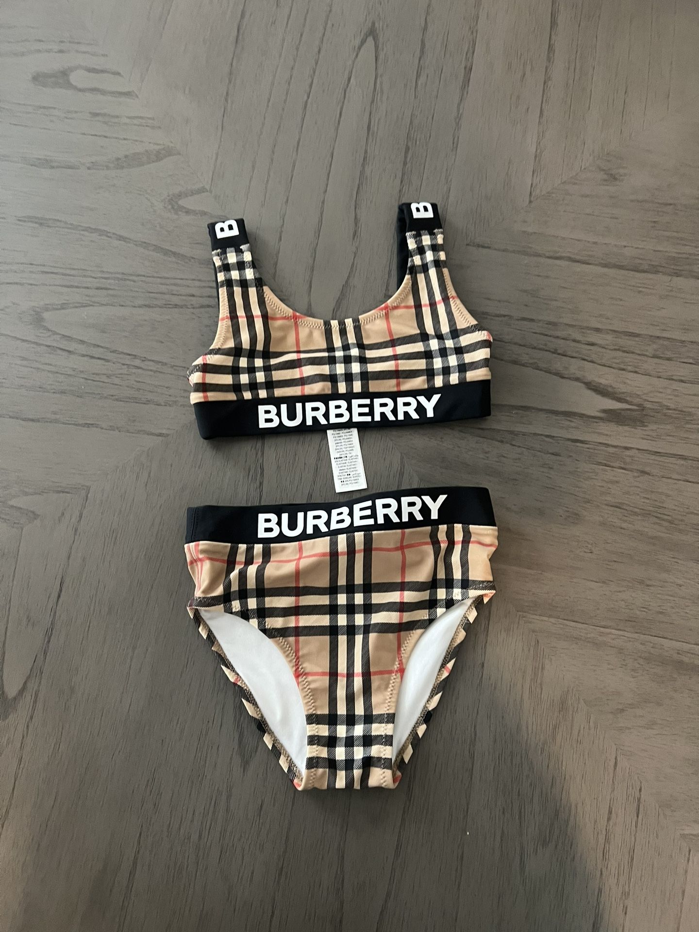 Burberry two piece Bathing suit
