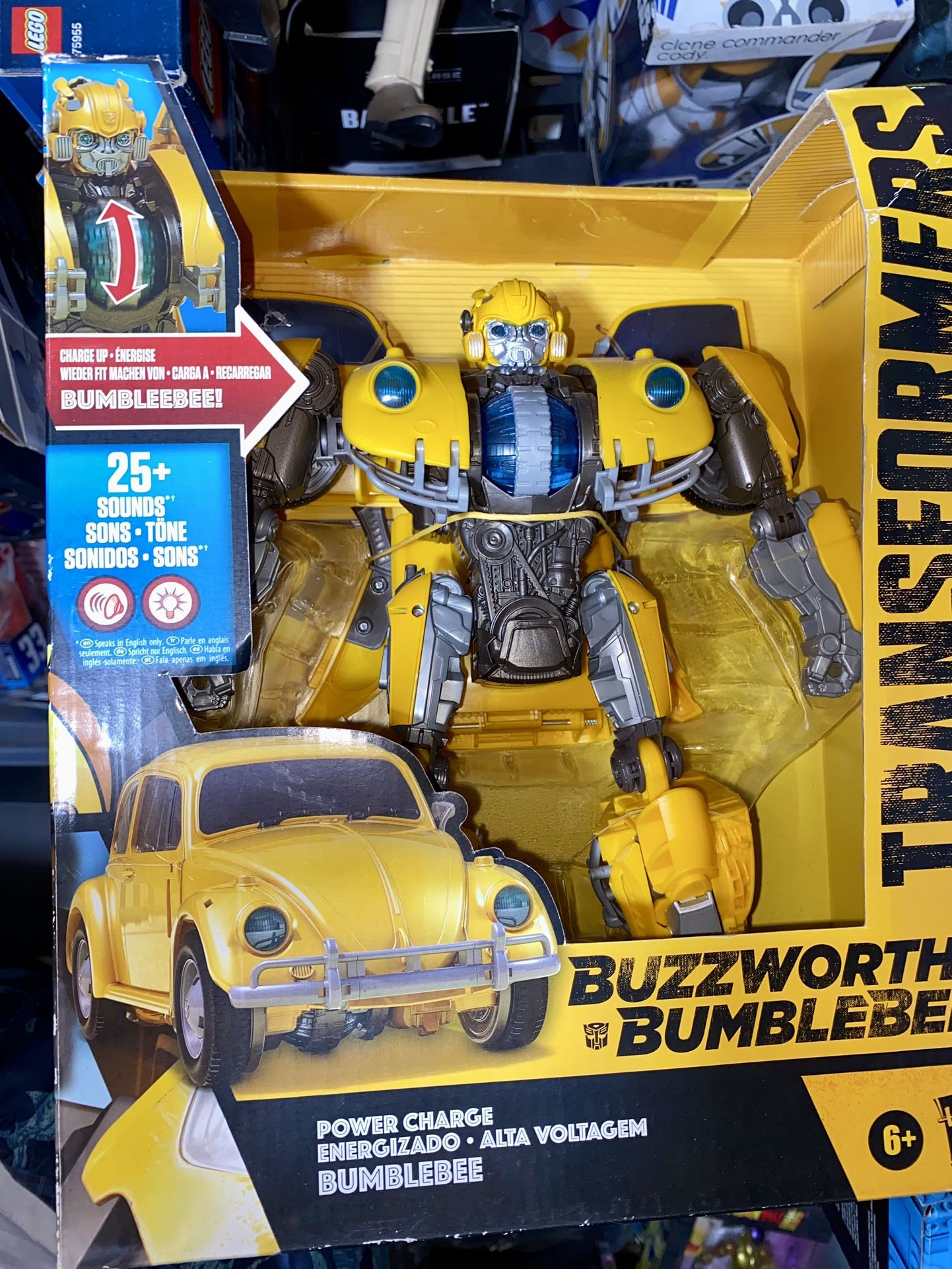 Bumblebee Action Transformers Power Charge Bumblebee TRANSFORMERS